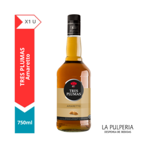 Tres plumas Amaretto X1 750