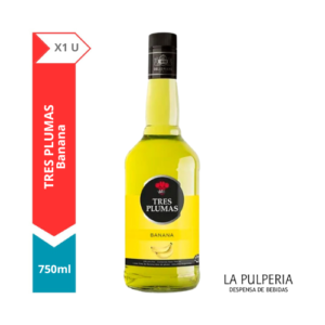 Tres plumas Banana X1 750