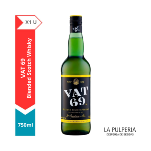 Vat 69 Whisky  X1 750